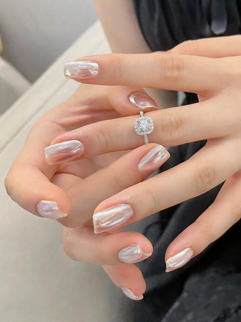 Customizable handmade press-on nails reusable